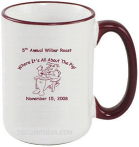 Promotional Ceramic Mugs: 15oz Halo El Grande Mugs